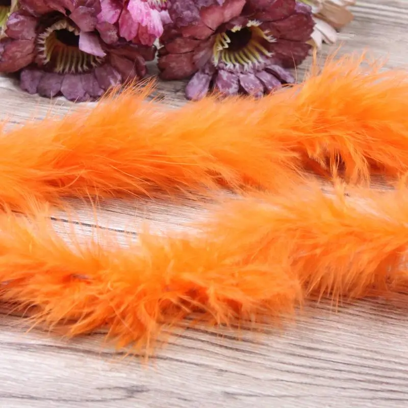 1 шт. 10 г 2 ярдов/длина пушистое перо боа супер качество из перьев марабу вечерние