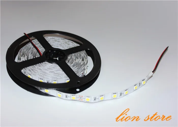 Водонепроницаесветодиодный Светодиодная лента S605 5050 SMD DC 24 В гибсветильник ная 60