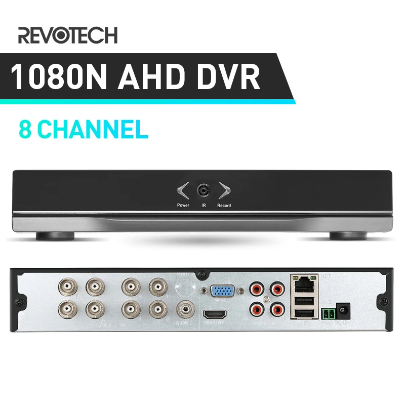 Камера видеонаблюдения Hybird DVR 8 каналов 1080N AHD H.264 1080P NVR 3 в 1|1080p nvr|ahd dvr 8dvr channel |