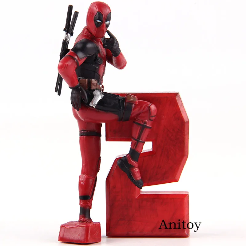 B Marvel Legends Дэдпул 2 версии ПВХ Dead Pool фигурка Коллекция Модель игрушки - Цвет: B