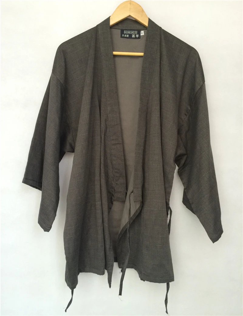 Хлопковое традиционное японское кимоно Yukata, японская Мужская одежда, японские пижамы, Мужская одежда для сна, домашние костюмы
