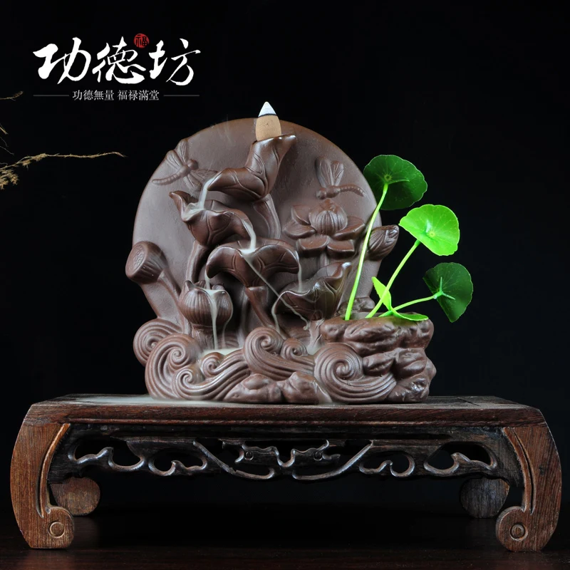 

Yixing stoneware back aromatherapy incense before the Dutch creative back in the Moonlight cooker home incense