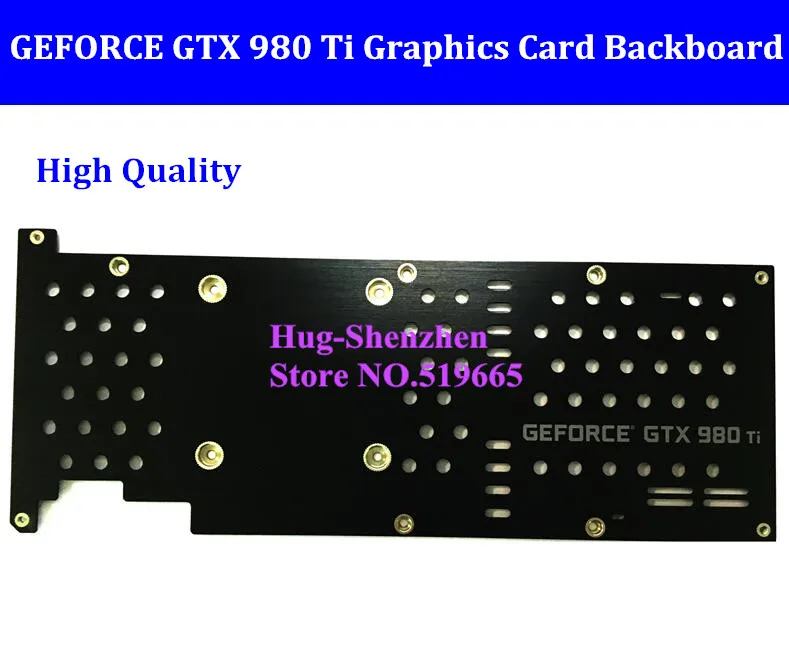 Новая Игровая плата GeForce GTX 980 ti GTX980 980Ti графическая карта с полным покрытием блок