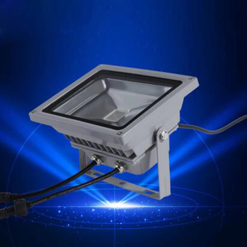 (10 шт./Лот) AC24V 20 Вт 30 50 RGB DMX светодиодный прожектор уличный с поддержкой DMX512