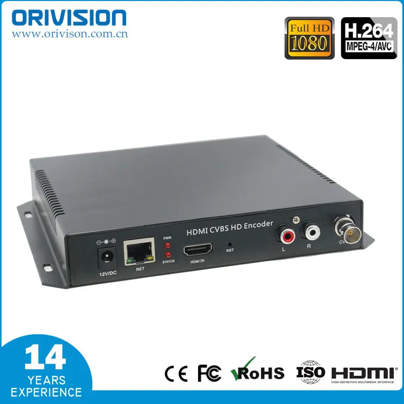 

ZY-EHC001 H.264 HDMI&CVBS Video ENCODER Support ONVIF live and NVR / 1080P, live stream encoder, factory supplier