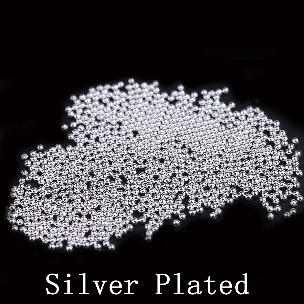 Металлические бусины 10 г золотистые серебристые никелевые гвозди модные