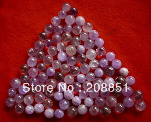 Сферический шар из натурального фиолетового аметиста и кварца 100 шт. оптовая
