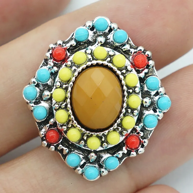 Распродажа красивые модные ромбовидные бусины 20 мм кнопки подходят для оснастки