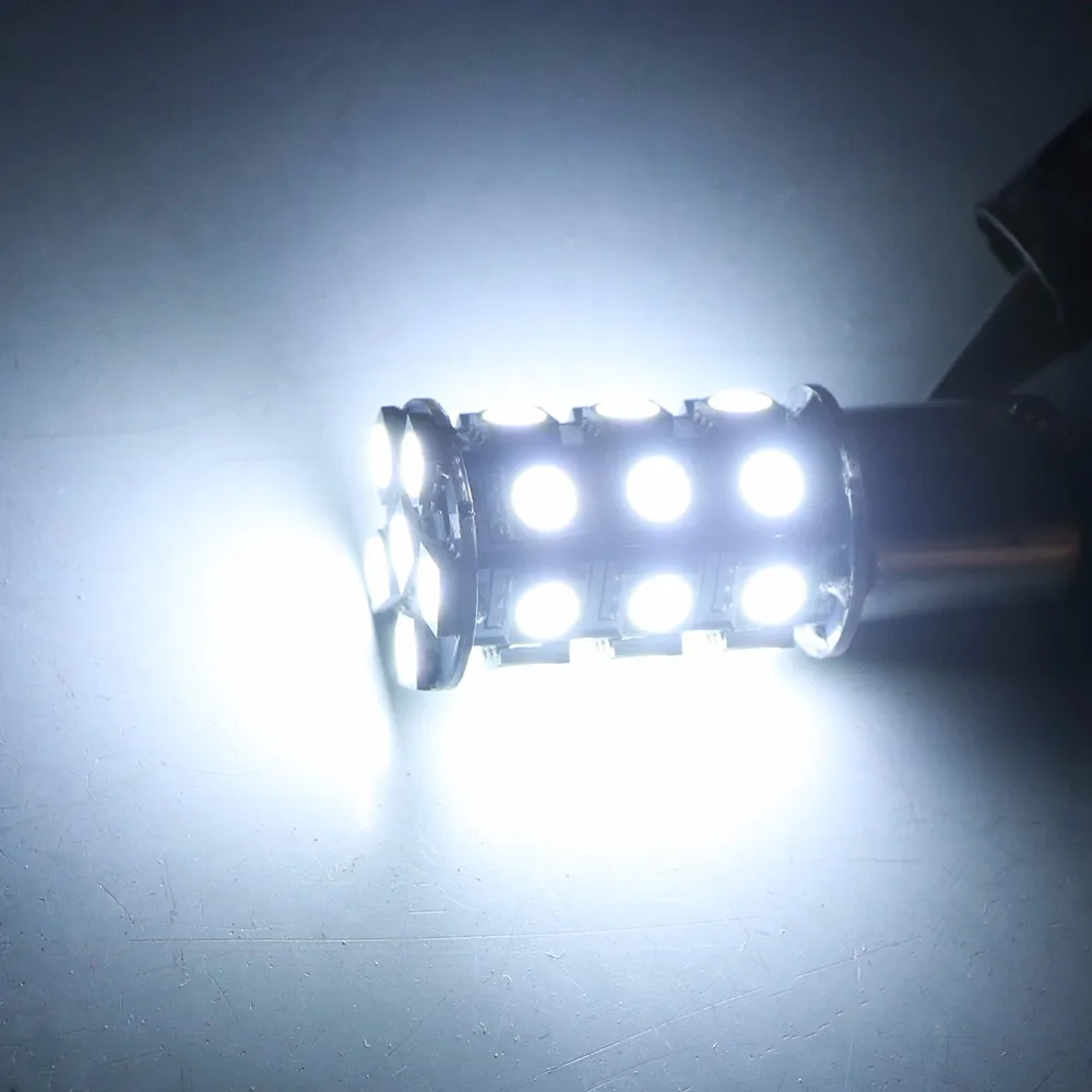 2 предмета DC 12V P21/5 Вт 1157 BAY15D SMD 27 Светодиодный автомобиль хвост светильник s стоп