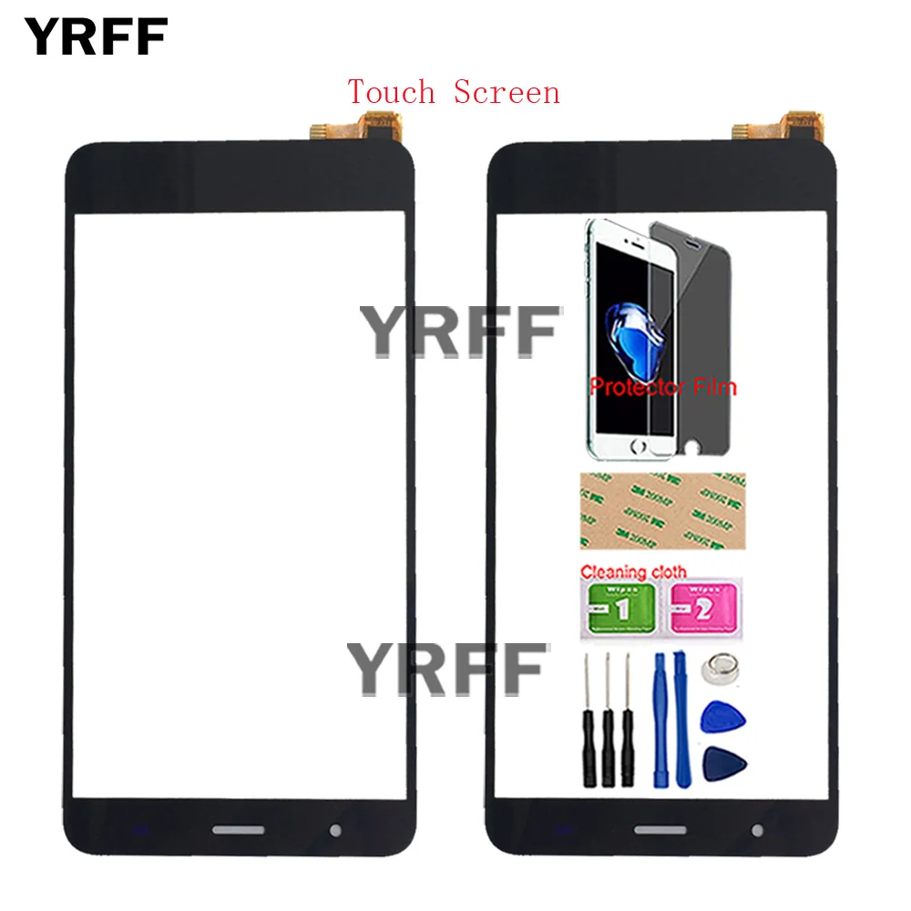 Mobile LCD Display For Fly Cirrus 9 FS553 LCD Display Touch Screen Digitizer Assembly Sensor FS 553 Phone Tools Protector Film