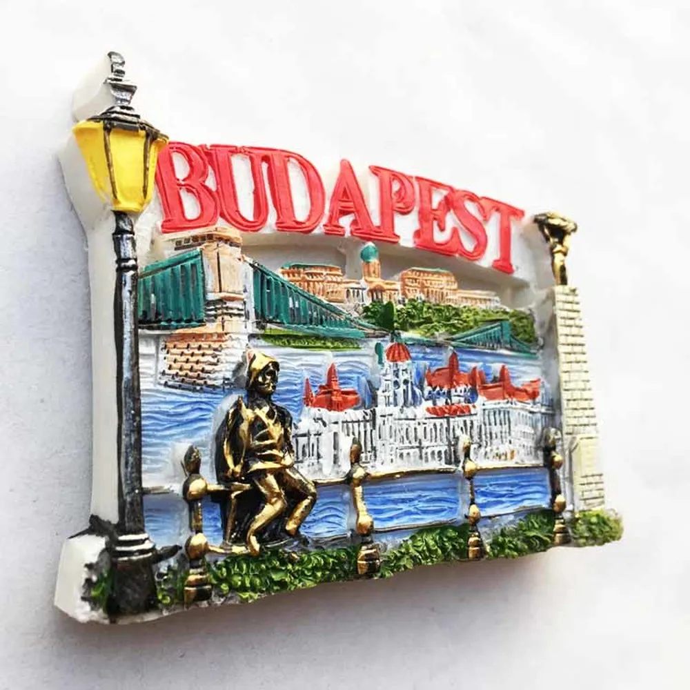 BABELEMI Budapest Венгрия туристические сувениры магнит на холодильник 3D декоративный