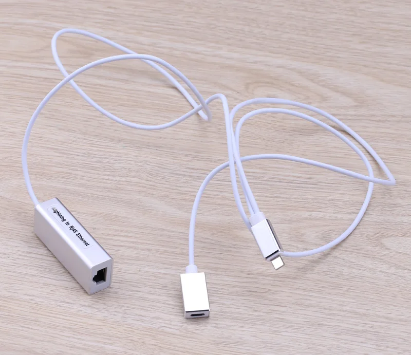 IOS Ethernet сетевой адаптер для iPhone 11 Pro PRX XS MAX XR 6 7 8 Plus и iPAD Телефон RJ45 LAN Карта проводной кабель зарядного устройства