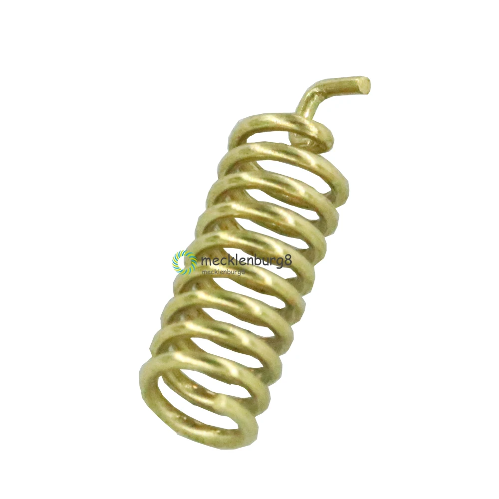 

10 pieces. 868 MHz screw antenna 2.15dBi 13 mm stable for remote control