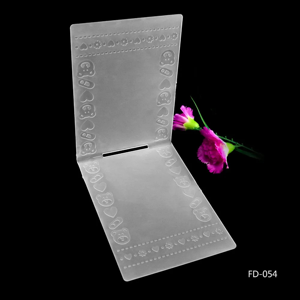 Альбом для скрапбукинга с рамкой маленьких медведей бумажные резные матрицы