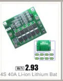 4S 40A Li-ion Lithium Battery 18650 Charger PCB BMS Protection Board For Drill Motor 14.8V 16.8V Lipo Cell Module
