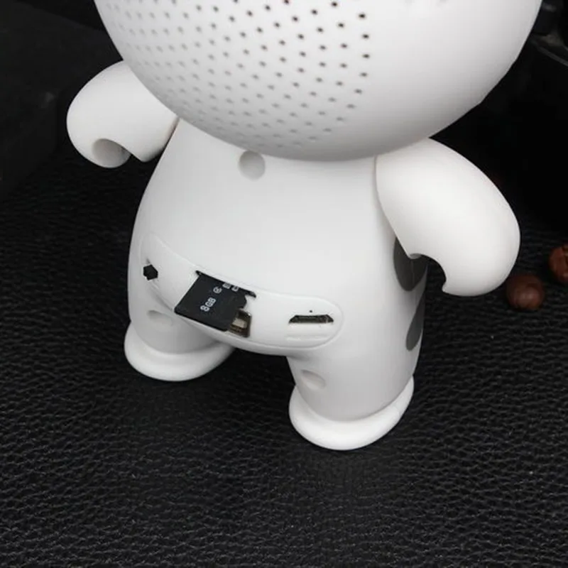 Креативный мультяшный беспроводной Bluetooth динамик с микрофоном портативный мини Супер Бас Сабвуфер стерео музыкальный динамик s Поддержка TF карты