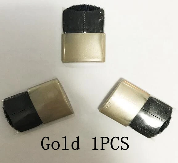 Gold 1PCS ZHANGDI, новинка, хорошее качество, низкая цена, 1 шт., 7 стилей, волосы животных, маленькие румяна, рассыпчатая пудра, Кисть для макияжа, инструменты для макияжа Z230030 - Handle Color: Gold 1PCS