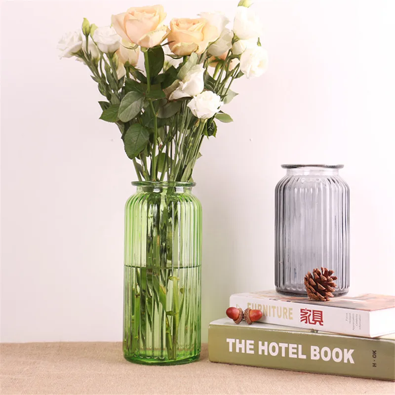 Украшения для дома: вазы стеклянная ваза домашнего декора цветок растение