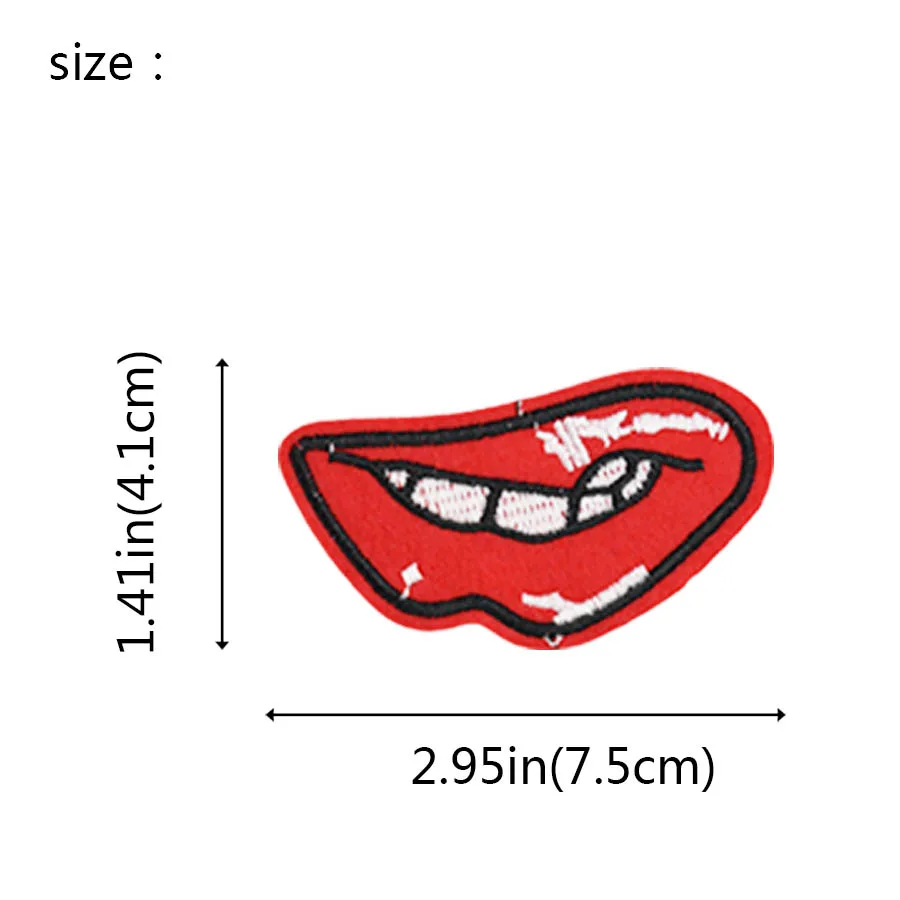 Сделай Сам зубные патчи для одежды Железная вышитая нашивка аппликация железные
