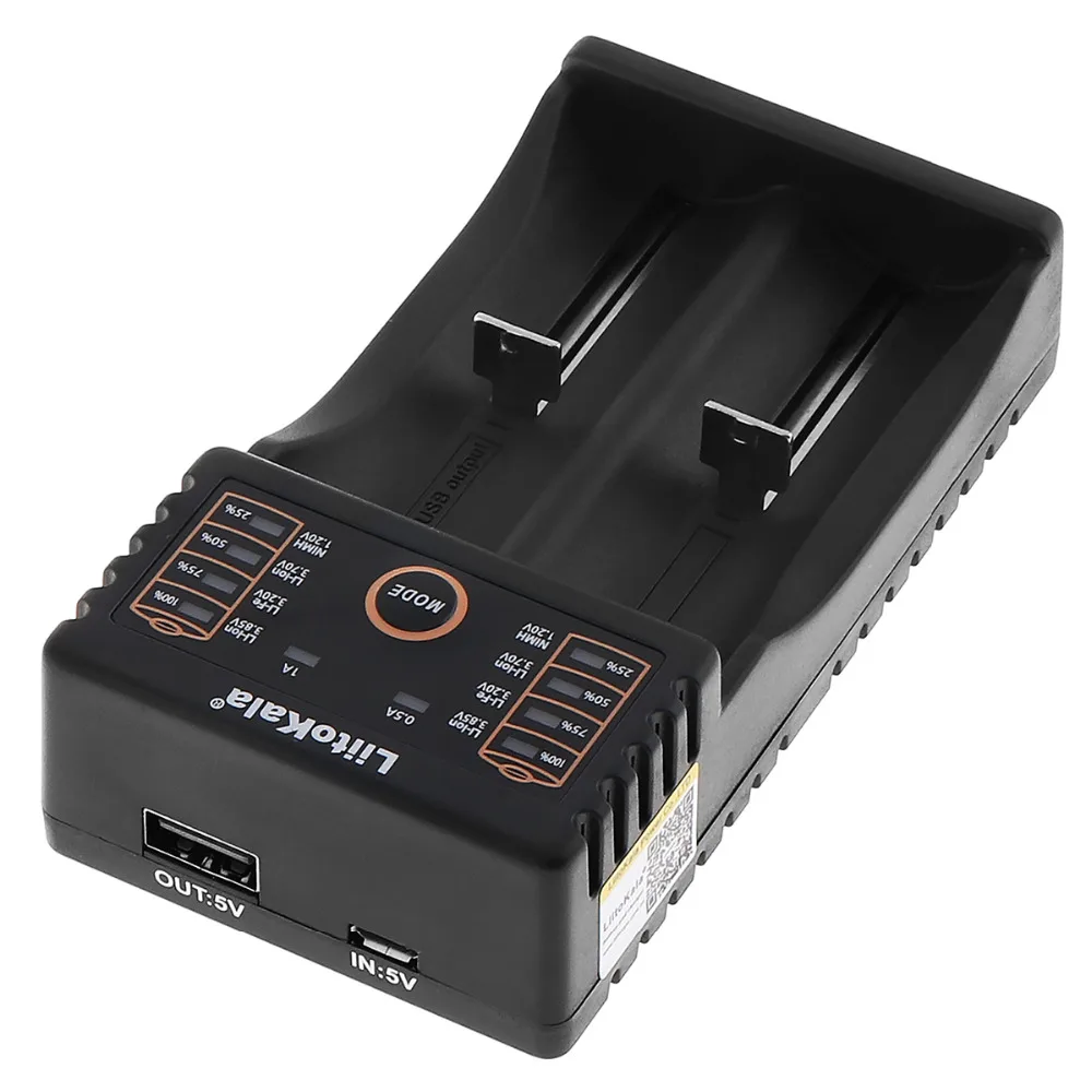 2 слота USB Смарт Батарея Зарядное устройство для 1 V 3 7 AA AAA 26650 18650 18490 18350 17670 17500 17355