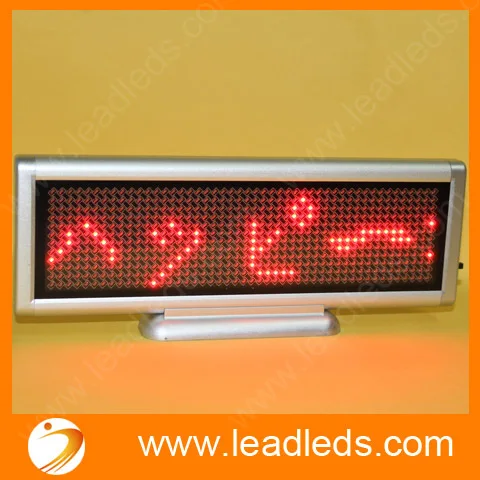 Перезаряжаемая электронная вывеска 4 компл./Лот красный светодиод | Электронные