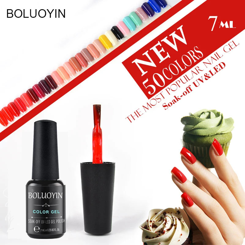 Высокое качество гель лак для ногтей 7 мл УФ грунтовка дизайн полу Перманентный