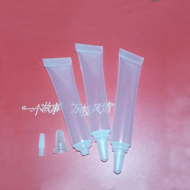 Новые 10 мл пустые трубки для крема вокруг глаз иглы крышки чистые мягкие