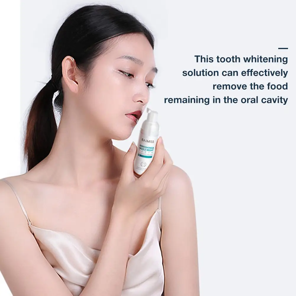 Зубная пена зубная паста Чистка зубов свежее дыхание отбеливание удаление