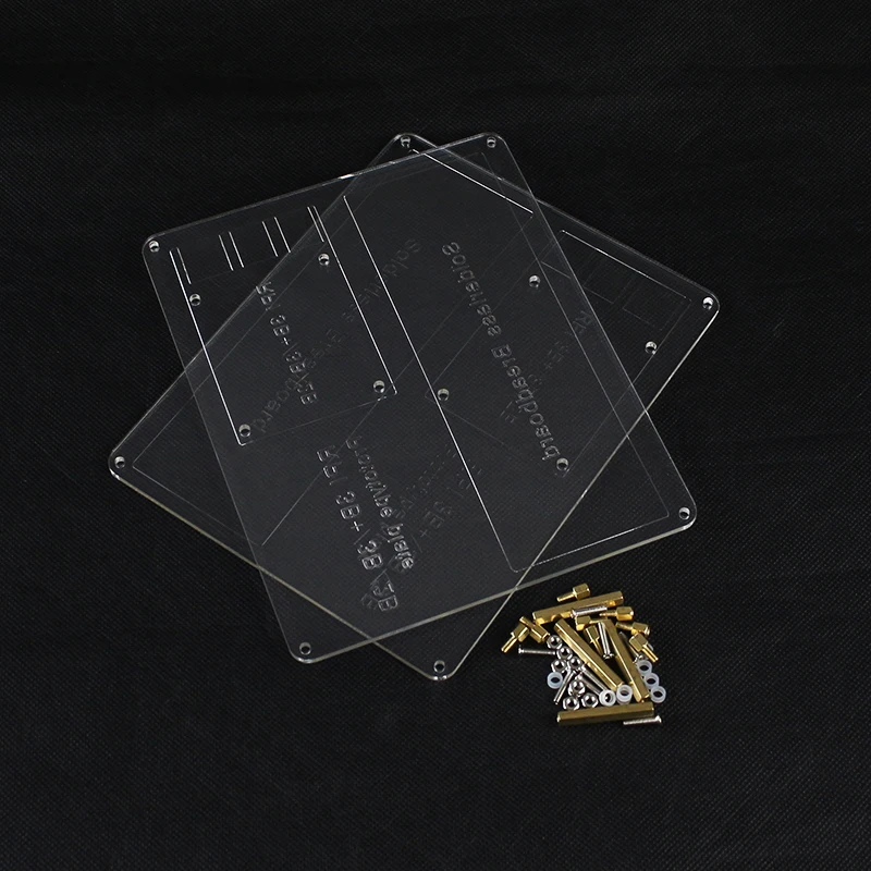 2 набора Raspberry Pi акриловая пластина для эксперимента + макетная доска