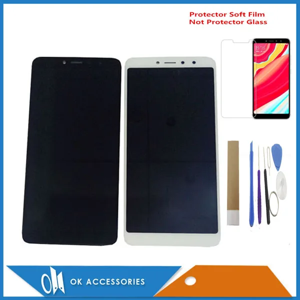 5 99 дюймовый сенсорный экран для Xiaomi Redmi S2 Y2 с ЖК дисплеем дигитайзер черного и