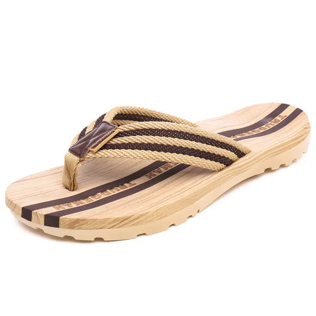 Новое поступление женские и мужские летние Нескользящие сандалии с деревянным