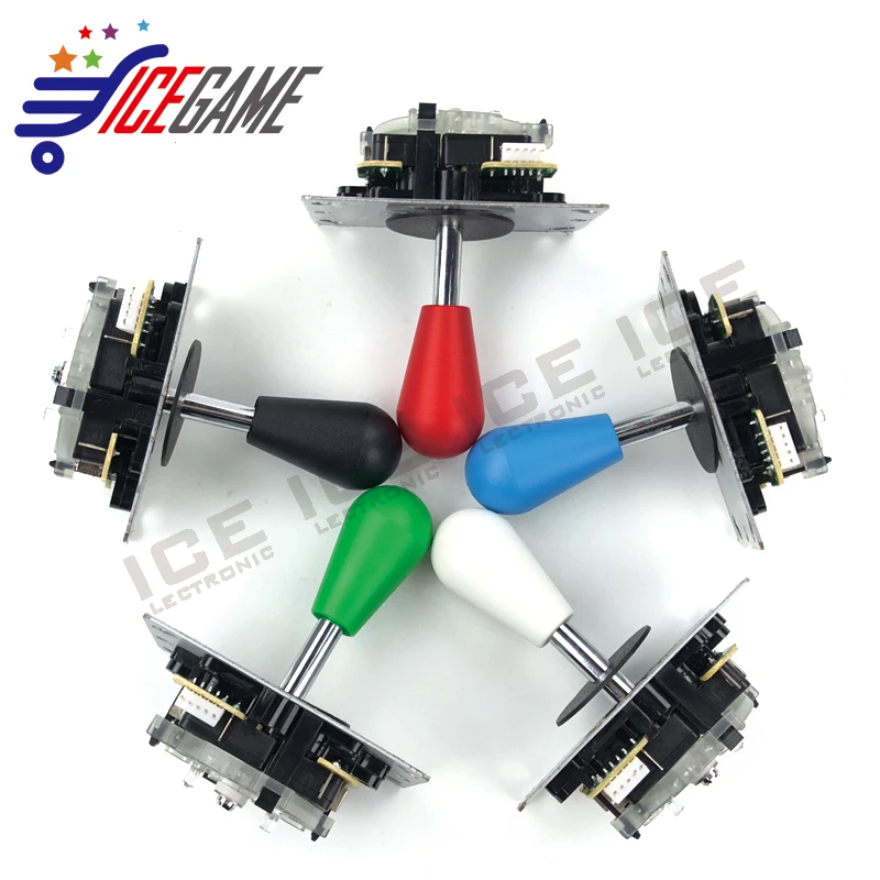 ICEGAME стиль Sanwa аркадный джойстик с овальным шариком Топ 4/8 способ управления