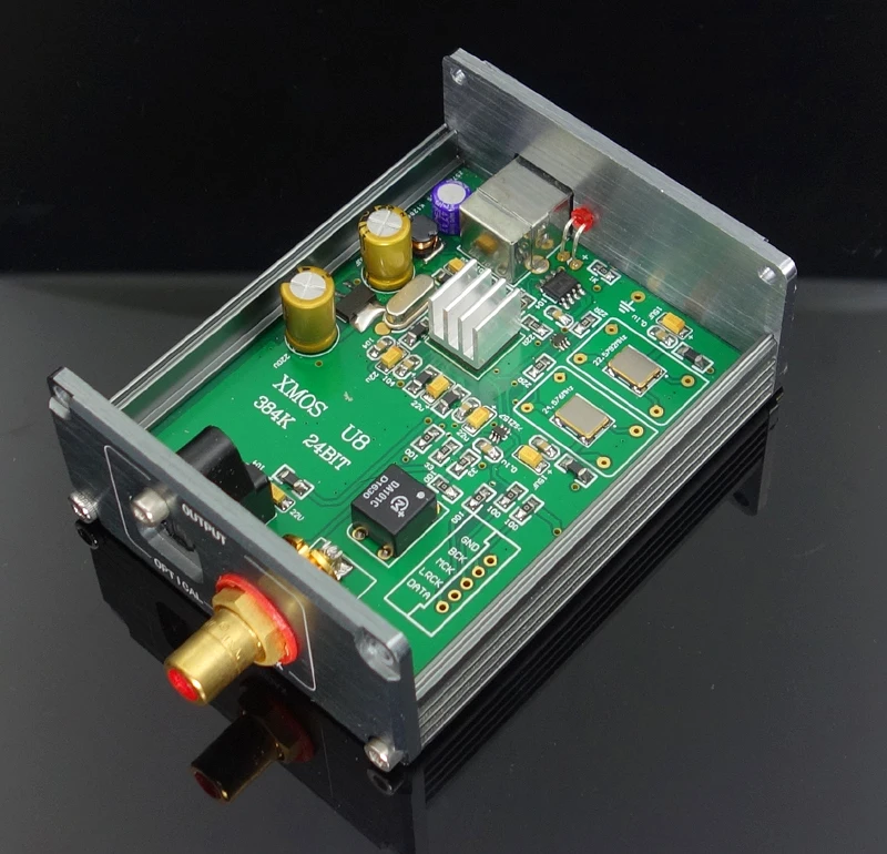 XMOS Цифровой интерфейс USB/USB вход для коаксиального оптического выхода декодер