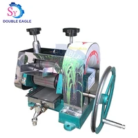 commercial stainless steel manual sugarcane juicer machinehand saccharum crusher processing equipmentsugar cane extractor