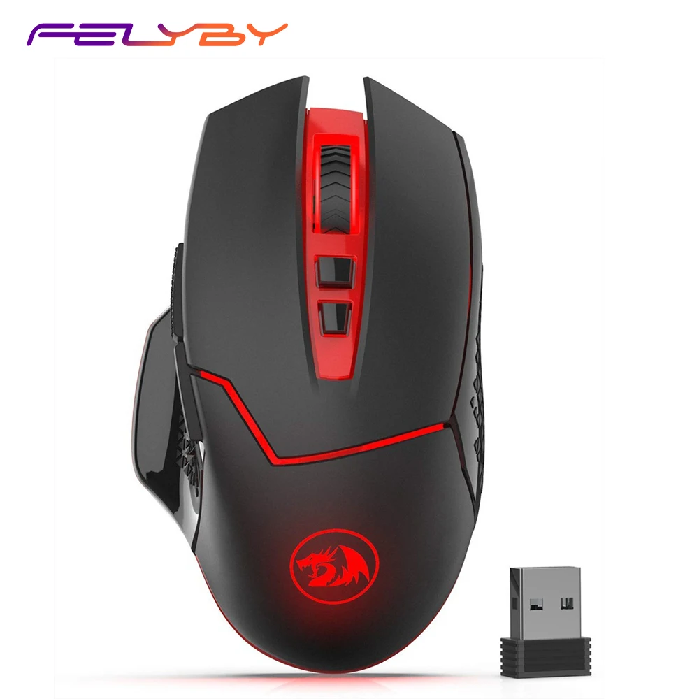 FELYBY M690 оптический 2.4g беспроводное устройство Мышь с USB приемник и переносной