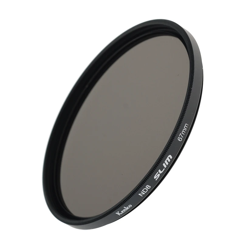 Тонкий фильтр нейтральной плотности Kenko ND8 77 мм nd для объектива камеры Canon Sony Pentax