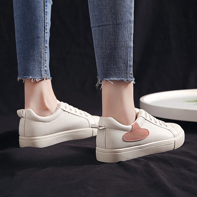 2019 Women Vulcanized Sneakers New Summer Shoes Breathable Flat Casual White Zapatillas Mujer | Обувь