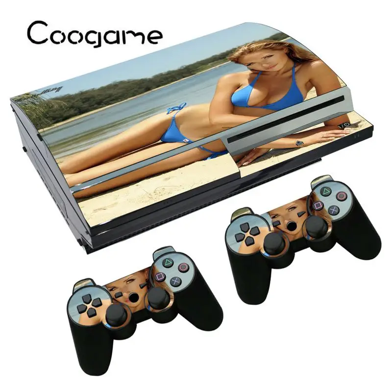 Пикантные женские виниловые наклейки для Sony PS3 жира скины консоли PS Playstation 3
