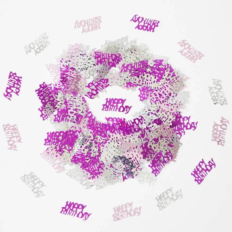 Стол для вечеринки в честь Дня Рождения взрослых и женщин цифры рассеивающиеся 80