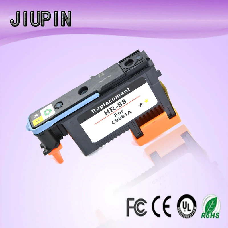 Печатающая головка JIUPIN C9381A C9382A для HP 88 K550 K5400 K8600 L7000 L7480 L7550 L7580 L7590 L7650 L7680 L7710 L7750