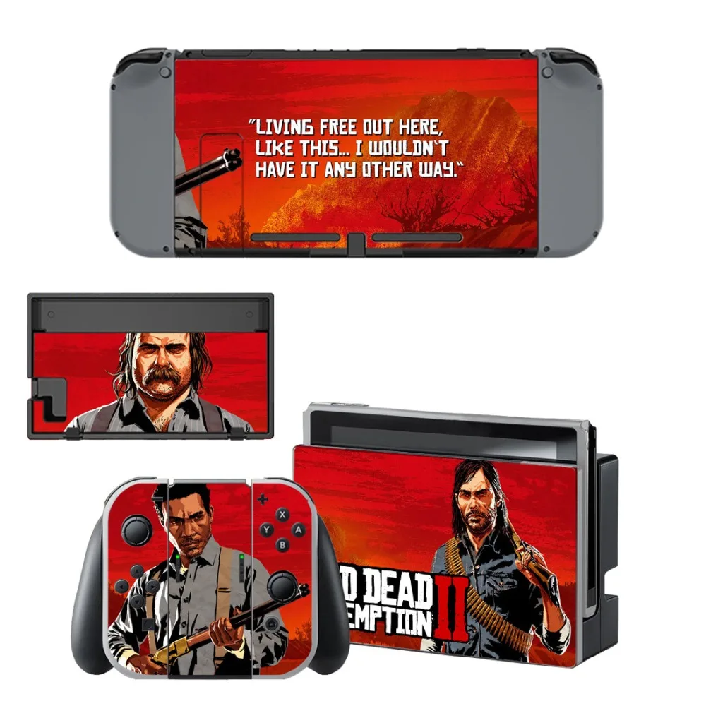 Adesivo красный изображения из фильма Red Dead Redemption 2 【doswtich переключатель виниловое