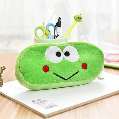 Кавайный чехол для карандаша мультяшный totoro stitch Cat плюшевый большой пенал для детей школьные канцелярские принадлежности игрушки - Цвет: No.8