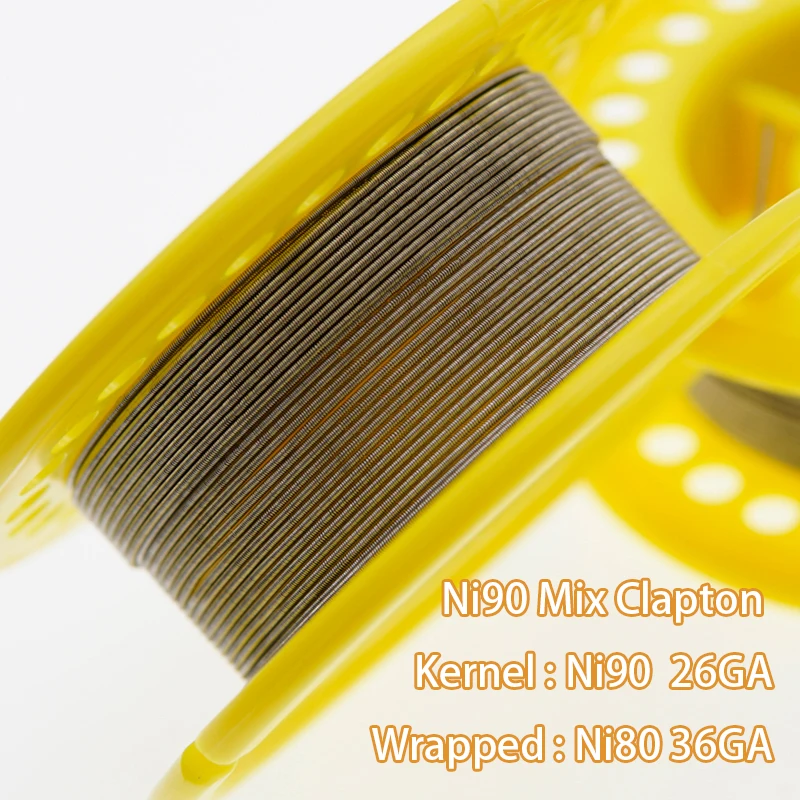 Нагревательный провод Qheating NI90 clapton 5 м/рулон собранные нагревательные провода MIX