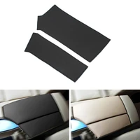 car center console armrest box pad cover microfiber leather trim for bmw 5 series e60 2004 2005 2006 2007 2008 2009 2010