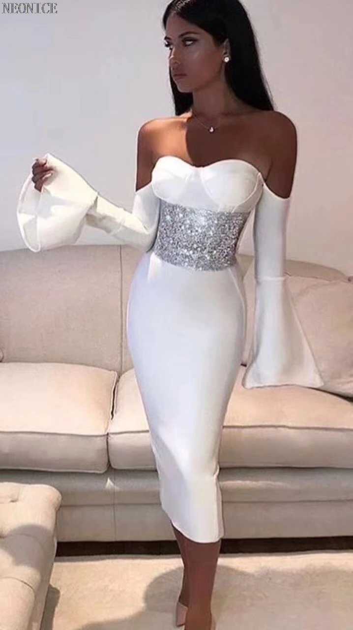 Новинка 2017 эластичное Бандажное платье обтягивающее для ночного клуба вечеринки
