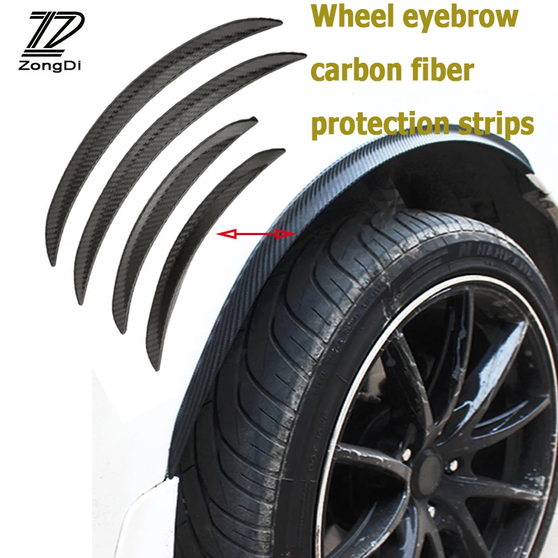 ZD 2 шт. для автомобиля Mercedes W203 W211 W204 W210 Benz BMW F10 E34 E30 F20 X5 E70 углеродное крыло край