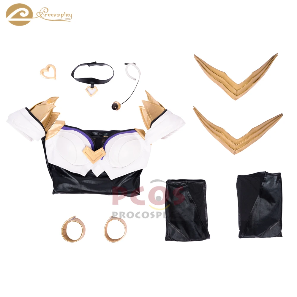 Костюм для косплея из мультфильма Лисичка Парик KDA Ahri mp004201|Игровые костюмы| |