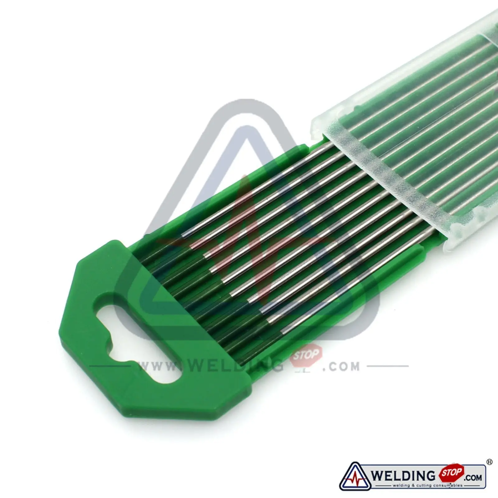 WP20 TIG Welding Pure Tungsten Electrode 2.0 X 150mm 5/64&quot 6&quot Green PK/10 | Nozzles