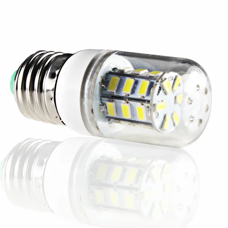 20 шт./лот E14 светодио дный лампочки E27 B22 GU10 G9 E12 SMD5730 110 V 220 кукурузы лампы 27 s 360