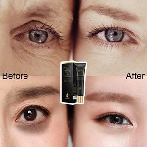 LAIKOU Eye крем с гиалуроновой кислотой, Сыворотка от морщин и улитки, гель для удаления темных кругов и мешков под глазами и припухлостей